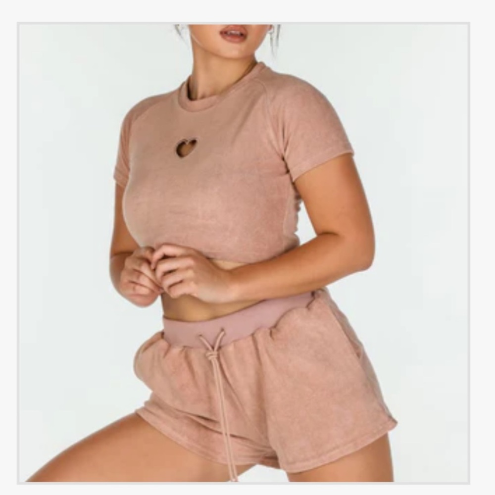 SASKI Sweetheart Crop with Heart Cut Out
